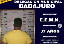 Hombre celoso golpeó a su expareja en Buchivacoa