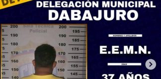 Hombre celoso golpeó a su expareja en Buchivacoa