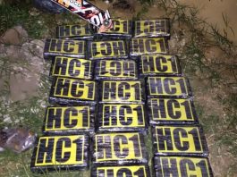 Incautan 20 panelas de droga en Tucacas