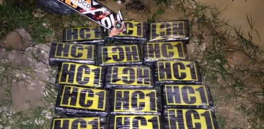 Incautan 20 panelas de droga en Tucacas