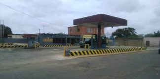 Intervenida estación de servicios en Pueblo Nuevo