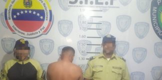 Lo detienen por violento por tercera vez