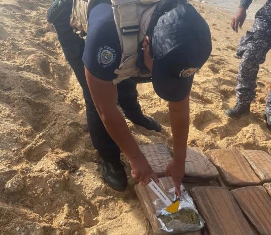 Localizan 23 kilos de droga en playa La Bocaina