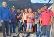 Los Llanitos de Moruy recibe dotación de pescado