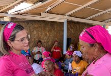 Pescadoras de la península de Paraguaná se reunieron con Ministra para la Mujer Dheliz Álvarez