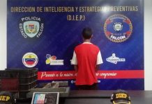 Polifalcón aprehendió a «El Chueco» en Coro