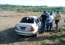 Vuelco de vehículo dejó una mujer lesionada en Sabana Larga