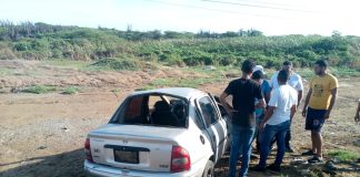 Vuelco de vehículo dejó una mujer lesionada en Sabana Larga