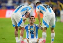 Argentina se convierte en ganador de la Copa América