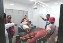 Diez lesionados por deslizamiento de moto dejó este domingo 21 Julio