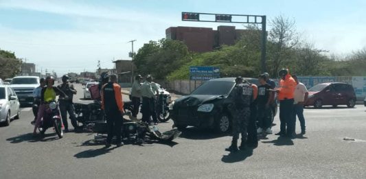 Motorizado sufrió politraumatismos y traumatismo craneoencefálico durante accidente