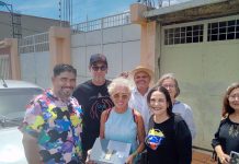 Valentina Quintero inauguró mural en Punto Fijo