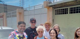 Valentina Quintero inauguró mural en Punto Fijo