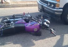 Así quedó delivery en la avenida Rafael González de Punto Fijo