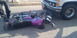 Así quedó delivery en la avenida Rafael González de Punto Fijo