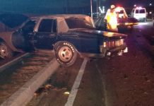 Dos lesionados en choque de vehículos cerca de Zona Franca