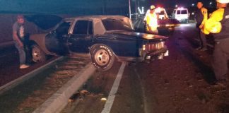 Dos lesionados en choque de vehículos cerca de Zona Franca