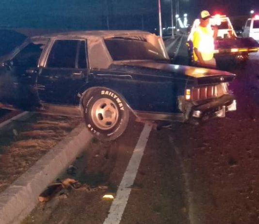 Dos lesionados en choque de vehículos cerca de Zona Franca