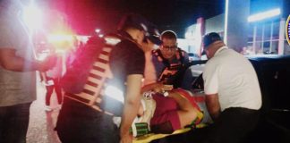 Dos lesionadas dejó colisión de vehículos en la avenida Rafael González