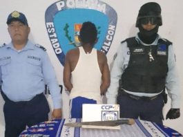 Hombre amenazó a dos mujeres con un machete en el municipio Colina