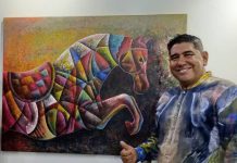 Salero lleva su exposición «Galopantes» al ámbito nacional