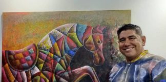 Salero lleva su exposición «Galopantes» al ámbito nacional