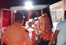 Madre y sus dos hijos lesionados durante incendio en Blanquita de Pérez