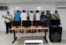 Seis detenidos por actos vandálicos en la alcaldía de Carirubana