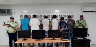Seis detenidos por actos vandálicos en  la alcaldía de Carirubana