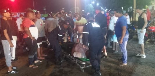Colisión entre motos dejó tres lesionados en Coro