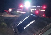 Cerro Atravesado| Conductor y acompañante lesionados en vuelco