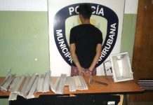 Detenido por tenencia de material estratégico