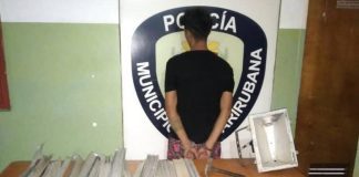 Detenido por tenencia de material estratégico