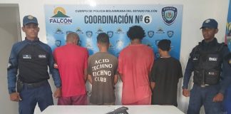Detenidos ladrones de chivos en Guacuira Arriba