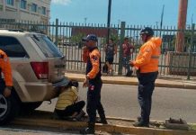 Tres lesionados durante colisión en la avenida Bella Vista de Punto Fijo