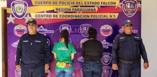Dos mujeres detenidas por riña en Punto Fijo