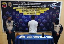 Incautan dos panelas de cocaína y detienen a un hombre en Tucacas