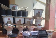 Tres instituciones educativas de Carirubana recibieron materiales de construcción