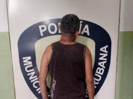 Le pegó y cortó a su pareja en Blanquita de Pérez