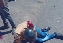 Lesionado motorizado en Puerta Maraven