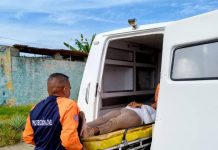 Motorizada deslizó en Chichiriviche