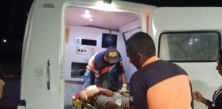 Motorizado sufrió traumatismo craneoencefálico durante choque en Chichiriviche