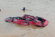 Mujer sufrió escoriaciones al ser arrastrada por una quebrada en Puerto Cumarebo