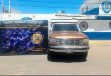 PNB retiene camión solicitado en Punto Fijo