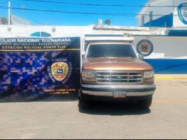 PNB retiene camión solicitado en Punto Fijo