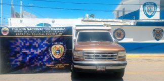 PNB retiene camión solicitado en Punto Fijo