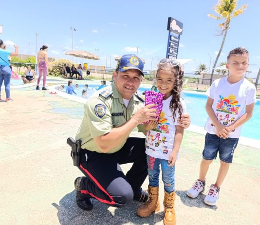 Policarirubana culminó su Plan Vacacional con un chapuzón de piscina