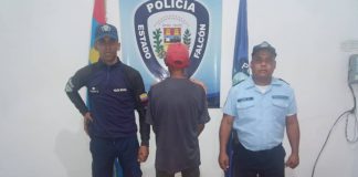Polifalcón lo aprehendió por amenaza a la vida en Puerto Cumarebo