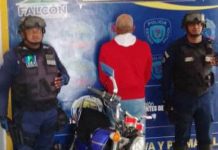 Polifalcón lo aprehendió por resistencia a la autoridad en Tucacas