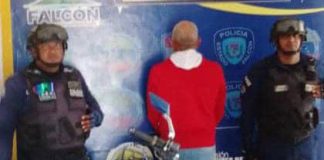 Polifalcón lo aprehendió por resistencia a la autoridad en Tucacas